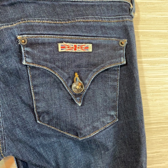 Hudson Jeans Size 25 Style - Collin skinny flap back pocket midrise W422DMC - Picture 3 of 10